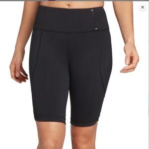 Calia Women’s Essential High Rise Bike Shorts in Black, Size Small